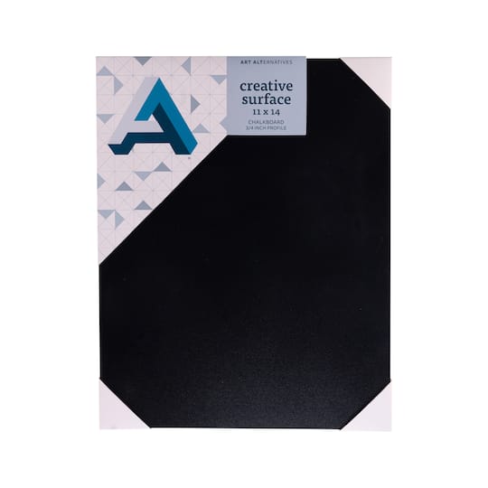 Art Alternatives Black Limited Edition Creative Surface Chalkboard, 11&#x22; x 14&#x22;